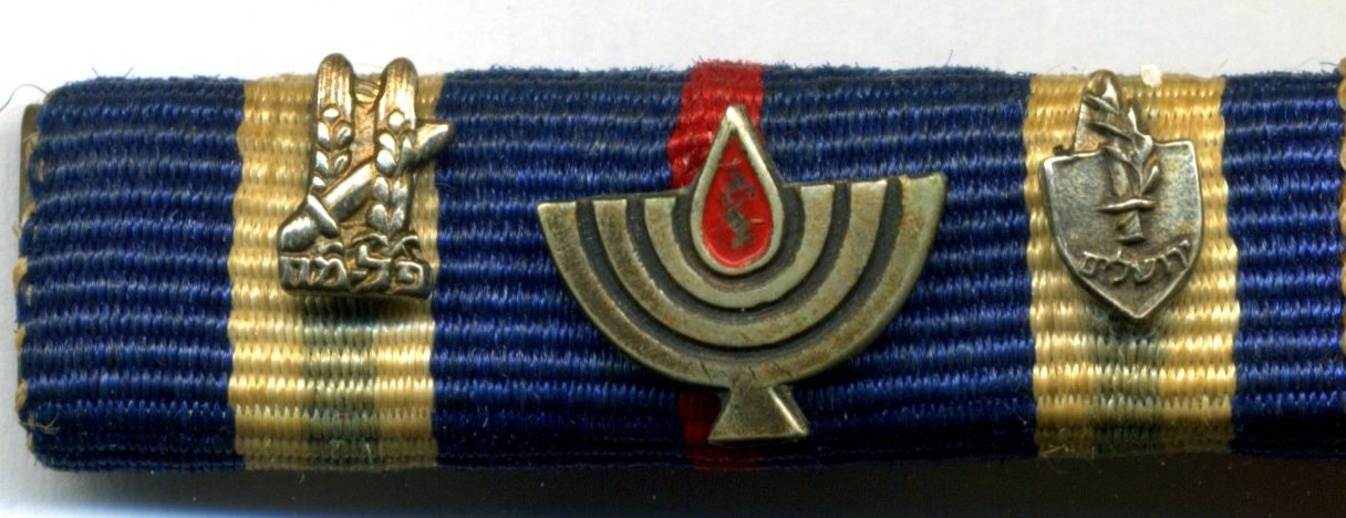 3 clasps on ribbon