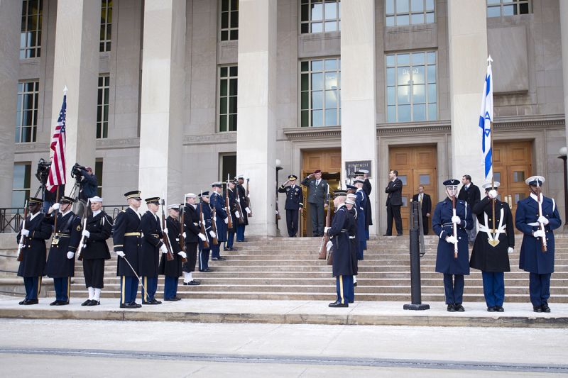 Lt. Gen. Benny Gantz Legion of Merit ceremony