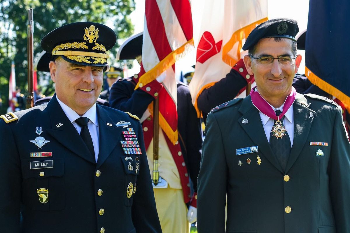 Maj.Gen. Kobi Barak decorated