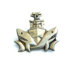 Israel IDF Navy Badge