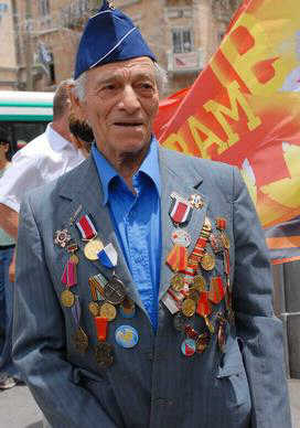 Israeli Veteran of Russian army 2